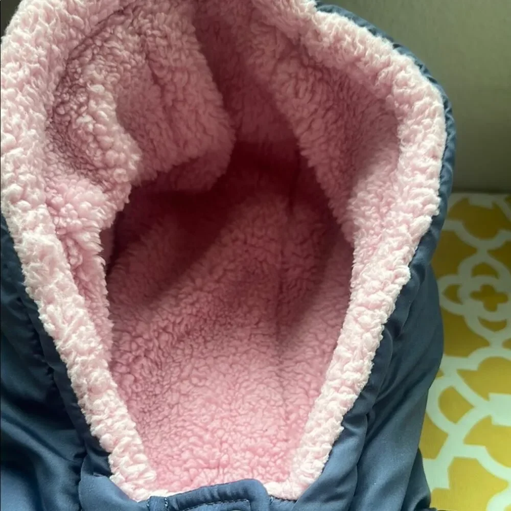 OshKosh B'gosh Pink and Purple Kids Puffer Jacket 4T
